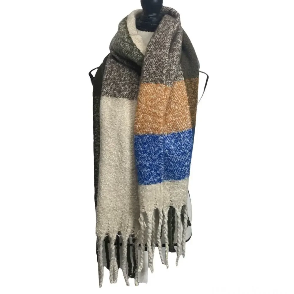 Ruggine‎ Long scarf NWT colorblocking